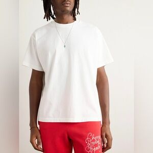 Cherry Los Angeles Garment Dyed Embroidered Cotton Tee